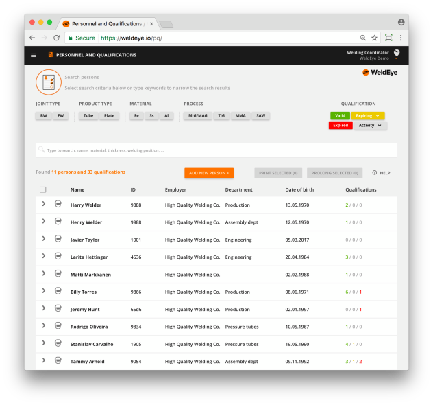 How to add qualifications